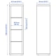 IKEA KALLAX Shelving Unit 42x147cm White