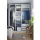 IKEA PAX Wardrobe frame 50x58x236cm White