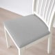 IKEA EKEDALEN Chair 45x39x95cm, White, Light Grey