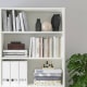 IKEA BILLY/OXBERG Bookcase with Doors 80x30x202cm, White