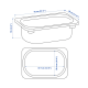IKEA TROFAST Storage Box 42x30x10cm White