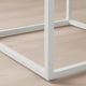 IKEA VIKHAMMER Bedside Table 40x39cm, White