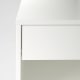 IKEA VIKHAMMER Bedside Table 40x39cm, White