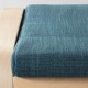 IKEA POANG Footstool, Birch veneer, Hillared dark blue