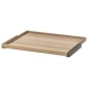 (Pax Part)IKEA KOMPLEMENT Pull-out Tray 75x58CM White Stained Oak Effect