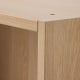 (Pax Part)IKEA PAX Wardrobe frame 75x58x201cm White stained oak effect