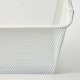 IKEA KOMPLEMENT Mesh basket 100x58CM White