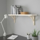 IKEA Bergshult Shelf 80X20CM White