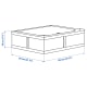 IKEA SKUBB Storage case 69x55x19CM WHITE