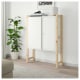 IKEA IVAR Cabinet With Doors 89x30x124CM PINE WHITE