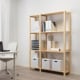 IKEA IVAR 2 Sections/Shelves 134x30x179CM PINE