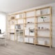 IKEA IVAR 4 Sections/Shelves, 344x30x226CM PINE