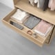 (Pax Part)IKEA KOMPLEMENT Drawer 100x58cm White Stained Oak Effect