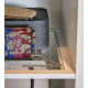 IKEA KOMPLEMENT Glass Shelf 75x58CM WHITE