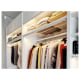 IKEA KOMPLEMENT Glass Shelf 75x58CM WHITE