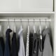 IKEA KOMPLEMENT Clothes Rail, White 75CM