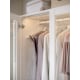IKEA KOMPLEMENT Clothes Rail, White 75CM