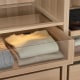 IKEA KOMPLEMENT Drawer With Glass Front 100x58CM White Stained Oak Effect