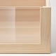 (Pax Part)IKEA KOMPLEMENT Drawer With Glass Front 100x58CM White Stained Oak Effect