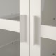 IKEA BRIMNES Glass-door Cabinet 80x190cm, White