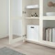 IKEA BRIMNES Glass-Door Cabinet 80x190cm White