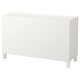 IKEA BESTA Storage Combination with Doors 120x42x74cm, White