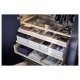 IKEA KOMPLEMENT Box, Set of 4, 50 x 58 cm Light Grey