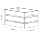 IKEA KNAGGLIG Box 46x31x25cm Pine