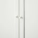 IKEA BILLY / OXBERG Bookcase With Panel/Glass Doors, 160x30x202 cm White