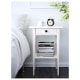 IKEA HEMNES Bedside table 46x35cm White Stain