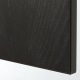 PAX Wardrobe combination, black-brown, brown stained ash effect 100x60x236 cm