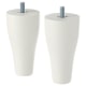 IKEA KABBARP Leg, White, 10 cm