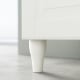 IKEA KABBARP Leg, White, 10 cm