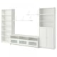 BILLY / BRIMNES TV storage combination 340x41x202 cm, White