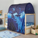 IKEA KURA bed tent dinosaur