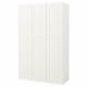 (Pax Part)IKEA PAX Wardrobe 150x60x236 cm, White/Bergsbo White