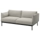 IKEA APPLARYD 2-seat Sofa, Lejde Light Grey