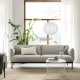 IKEA APPLARYD 3-seat Sofa, Lejde Light Grey