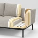 IKEA APPLARYD 3-seat Sofa, Lejde Light Grey