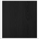 IKEA TIMMERVIKEN Door, black, 60x64 cm