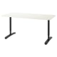 BEKANT Desk 160x80 cm, White/Black