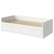 IKEA BRIMNES Day-bed Frame with 2 Drawers 80x200cm, White