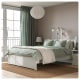 IKEA SONGESAND Small Queen Bed Frame + Slat