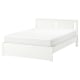 IKEA SONGESAND Bed Frame 150x200cm White/Luroy