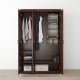 IKEA SONGESAND Wardrobe 120x60x191 cm Brown