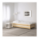 IKEA UTAKER Stackable Bed and 2 Memory Foam Mattresses Combo, 80x200cm