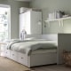 IKEA HEMNES Day-bed Frame with 3 Drawers 80x200cm, White