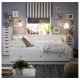 IKEA HEMNES Day-bed frame with 3 drawers 80x200cm White
