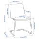 IKEA TOBIAS Chair Chrome-Plated Transparent