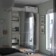 IKEA PAX / AULI Wardrobe, Mirror Glass, 694.298.05, 150x66x201cm, White